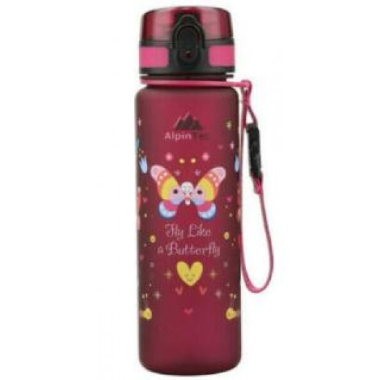 ALPINTEC ΠΑΓΟΥΡΙ BPA FREE 500ml RAPSBERRY BUTTERFLY C-500RS-BU