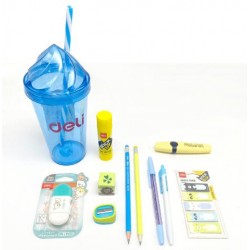 DELI ΠΟΤΗΡΙ ΓΕΜΑΤΟ ΠΛΑΣΤΙΚΟ PROMO PACK 10 ΤΕΜΑΧΙΑ BACK TO SCHOOL ΓΑΛΑΖΙΟ DELI ΠΟΤΗΡΙ ΓΕΜΑΤΟ ΠΛΑΣΤΙΚΟ PROMO PACK 10 ΤΕΜΑΧΙΑ BACK TO SCHOOL ΓΑΛΑΖΙΟ