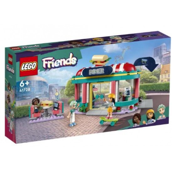 LEGO FRIENDS HEARTLAKE DOWNTOWN DINER 41728