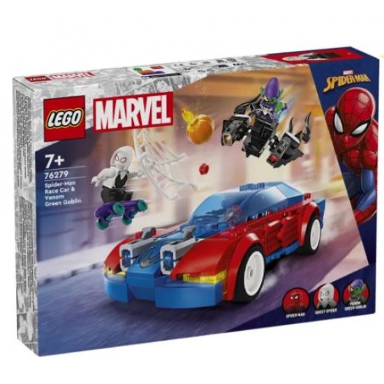 LEGO MARVEL SPIDER-MAN RACE CAR & VENOM GREEN GOBLIN 76279