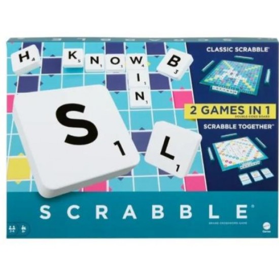 MATTEL SCRABBLE 2 ΣΕ 1 HXW06