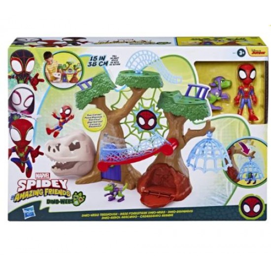 HASBRO SPIDEY AND HIS AMAZING FRIENDS DINO WEBS PLAYSET F9477