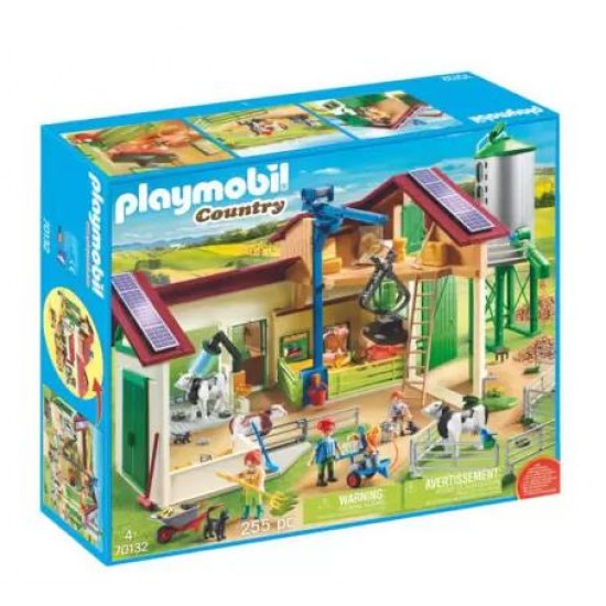 PLAYMOBIL COUNTRY ΜΕΓΑΛΗ ΦΑΡΜΑ ΜΕ ΖΩΑ ΚΑΙ ΣΙΛΟ 70132