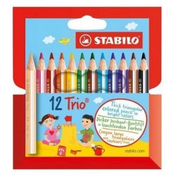 ΞΥΛΟΜΠΟΓΙΕΣ KONTES STABILO TRIO THICK 12 ΧΡΩΜΑΤΩΝ ΞΥΛΟΜΠΟΓΙΕΣ KONTES STABILO TRIO THICK 12 ΧΡΩΜΑΤΩΝ