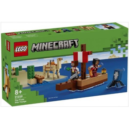 LEGO MINECRAFT THE PIRATE SHIP VOYAGE 21259