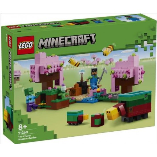 LEGO MINECRAFT THE CHERRY BLOSSOM GARDEN 21260