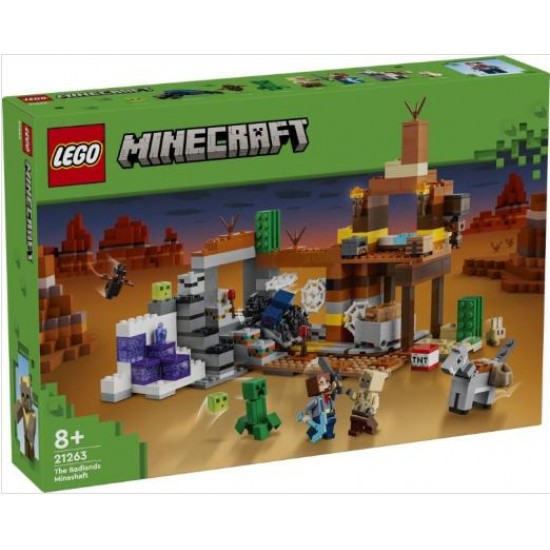 LEGO MINECRAFT THE BADLANDS MINESHAFT 21263