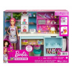 MATTEL BARBIE ΖΑΧΑΡΟΠΛΑΣΤΕΙΟ ΣΕΤ ΜΕ ΚΟΥΚΛΑ HGB73