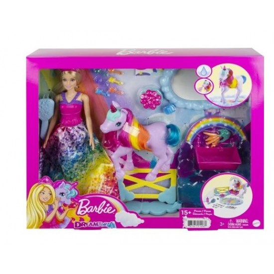 MATTEL BARBIE DREAMTOPIA ΠΡΙΓΚΙΠΙΣΣΑ ΚΑΙ ΜΟΝΟΚΕΡΟΣ GTG01