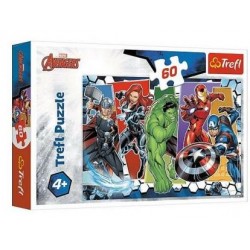 TREFL ΠΑΖΛ MARVEL AVENGERS:INVINCIBLE 60pcs 33 x 22 Cm TREFL ΠΑΖΛ MARVEL AVENGERS:INVINCIBLE 60pcs 33 x 22 Cm