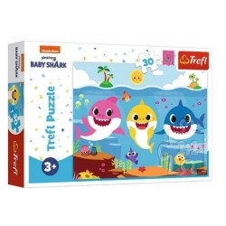 TREFL ΠΑΖΛ BABY SHARK THE UNDERWATER WORLD 30pcs 27 x 20 cm TREFL ΠΑΖΛ BABY SHARK THE UNDERWATER WORLD 30pcs 27 x 20 cm