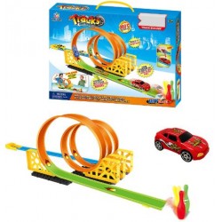 ΑΥΤΟΚΙΝΗΤΟΔΡΟΜΟΣ 3 ΛΟΥΠ PULL BACK 43x30x6cm ΑΥΤΟΚΙΝΗΤΟΔΡΟΜΟΣ 3 ΛΟΥΠ PULL BACK 43x30x6cm