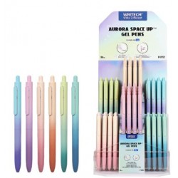 WRITECH ΣΤΥΛΟ GEL ΚΟΥΜΠΙ ΜΠΛΕ ΜΕΛΑΝΙ 0.7mm SPACE UP AURORA WRITECH ΣΤΥΛΟ GEL ΚΟΥΜΠΙ ΜΠΛΕ ΜΕΛΑΝΙ 0.7mm SPACE UP AURORA