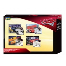 Παζλ Χρωματισμού Cars 2 Όψεων 4 σε 1, Luna Toys, 20-24-36-48 Τμχ., 30x40 εκ. Παζλ Χρωματισμού Cars 2 Όψεων 4 σε 1, Luna Toys, 20-24-36-48 Τμχ., 30x40 εκ.