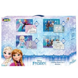 Παζλ Χρωματισμού Frozen 2 Όψεων 4 σε 1, Luna Toys, 20-24-36-48 Τμχ., 30x40 εκ. Παζλ Χρωματισμού Frozen 2 Όψεων 4 σε 1, Luna Toys, 20-24-36-48 Τμχ., 30x40 εκ.