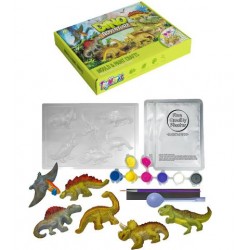 ΓΥΨΙΝΑ ΚΑΛΟΥΠΙΑ ΧΡΩΜΑΤΙΣΜΟΥ ΔΕΙΝΟΣΑΥΡΟΙ 27x18x5cm