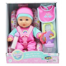 LUNA ΜΩΡΟ ΚΟΥΚΛΑ ΣΕ ΚΑΡΕΚΛΑΚΙ ΑΥΤΟΚΙΝΗΤΟΥ 30εκ. 622189