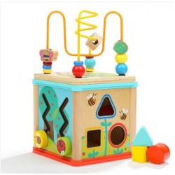 TOPBRIGHT ΞΥΛΙΝΟΣ ΚΥΒΟΣ ΔΡΑΣΤΗΡΙΟΤΗΤΩΝ 5 ΣΕ 1 TOPBRIGHT ΞΥΛΙΝΟΣ ΚΥΒΟΣ ΔΡΑΣΤΗΡΙΟΤΗΤΩΝ 5 ΣΕ 1