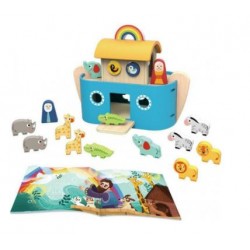 TOOKY TOY ΞΥΛΙΝΗ ΚΙΒΩΤΟΣ ΤΟΥ ΝΩΕ ΜΕ ΖΩΑΚΙΑ ΚΑΙ ΒΙΒΛΙΟ TF330 TOOKY TOY ΞΥΛΙΝΗ ΚΙΒΩΤΟΣ ΤΟΥ ΝΩΕ ΜΕ ΖΩΑΚΙΑ ΚΑΙ ΒΙΒΛΙΟ TF330