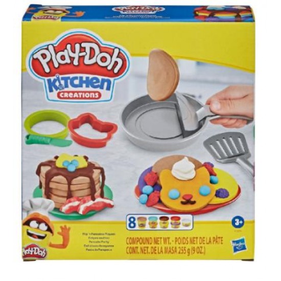 PLAYDOH KITCHEN CREATION FLIP & PANCAKES F1279