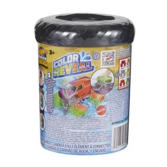 MATTEL HOT WHEELS MONSTER TRUCKS COLOR REVEAL HJF39
