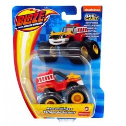 FISHER-PRICE THE MONSTER MACHINES BLAZE RESCUE STRIPES DIE CAST GYC99 FISHER-PRICE THE MONSTER MACHINES BLAZE RESCUE STRIPES DIE CAST GYC99