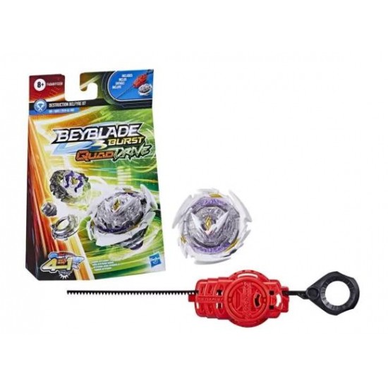 BEYBLADE BURST QUADDRIVE DESTRUCTION BELFYRE B7 SPINNING STARTER PACK F4068