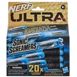 HASBRO NERF ULTRA DARTS 20 SONIC SCREAMERS F1048 HASBRO NERF ULTRA DARTS 20 SONIC SCREAMERS F1048