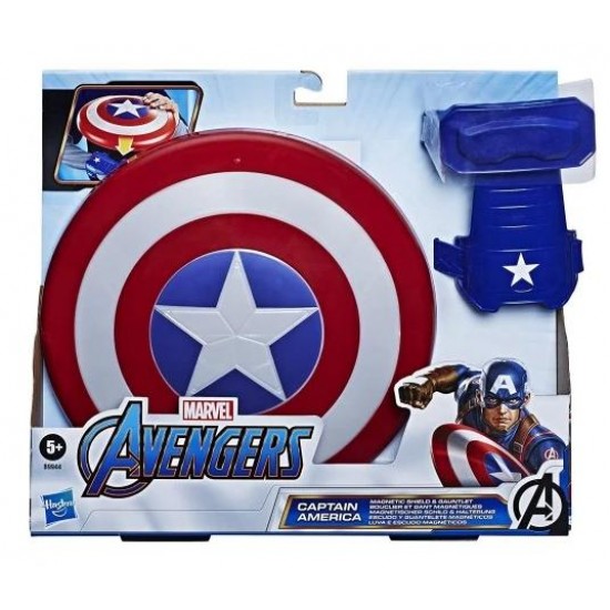 HASBRO CAPTAIN AMERICA ΜΑΓΝΗΤΙΚΗ ΑΣΠΙΔΑ ΚΑΙ ΓΑΝΤΙ Β9944