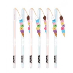 METRON KIDS ΣΤΥΛΟ GEL ΠΟΥ ΣΒΗΝΕΙ ΜΠΛΕ ΜΕΛΑΝΙ 0.5 ICE CREAM