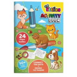 ΒΙΒΛΙΟ ΔΡΑΣΤΗΡΙΟΤΗΤΩΝ ΕΝΩΝΩ ΤΙΣ ΤΕΛΕΙΕΣ Α4 24ΣΕΛ ΜΕ ΑΥΤΟΚΟΛΛΗΤΑ THE LITTLIES