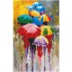 DIAMOND DOTZ ΚΑΤΑΣΚΕΥΗ ΨΗΦΙΔΩΤΟ ΚΑΜΒΑΣ BLISTER 45x65cm ART ΒΡΟΧΕΡΗ ΜΕΡΑ