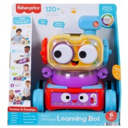 FISHER PRICE ΕΚΠΑΙΔΕΥΤΙΚΟ ΡΟΜΠΟΤ 4 ΣΕ 1 SMART STAGES HCK43