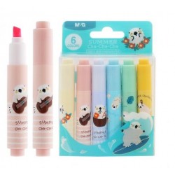 ΜΑΡΚΑΔΟΡΑΚΙΑ ΥΠΟΓΡΑΜΜΙΣΗΣ M&G MINI SUMMER CHA CHA 6 ΧΡΩΜ. AHM29672 ΜΑΡΚΑΔΟΡΑΚΙΑ ΥΠΟΓΡΑΜΜΙΣΗΣ M&G MINI SUMMER CHA CHA 6 ΧΡΩΜ. AHM29672