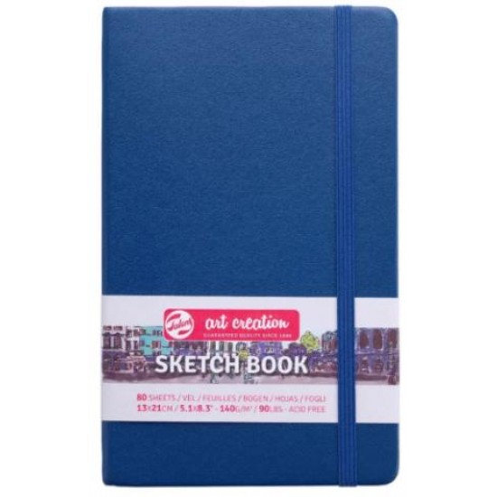 ΜΠΛΟΚ TALENS SKETCH BOOK 13Χ21 80Φ 140γρ. ΔΕΜΕΝΟ NAVY BLUE