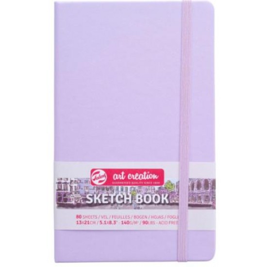 ΜΠΛΟΚ TALENS SKETCH BOOK 14X21 80Φ 140γρ. ΔΕΜΕΝΟ ΠΑΣΤΕΛ ΒΙΟΛΕΤΙ