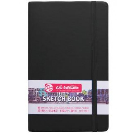 ΜΠΛΟΚ TALENS SKETCH BOOK 14X21 80Φ 140γρ. ΔΕΜΕΝΟ ΜΑΥΡΟ