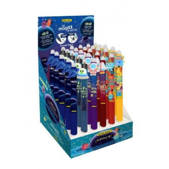 ΣΤΥΛΟ GEL ERASE MAGIXX FUN SPACE 0.7