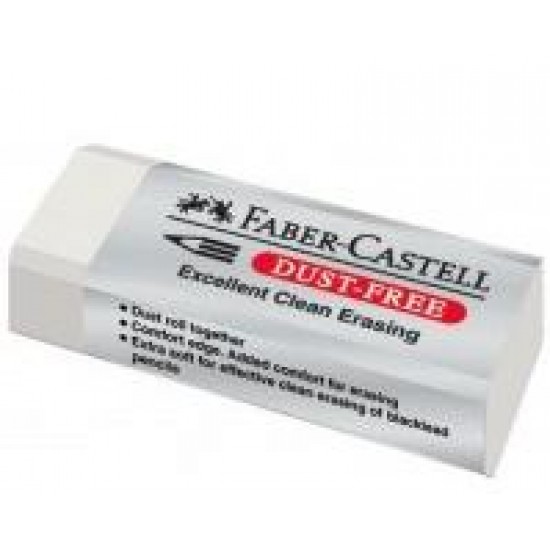 ΓΟΜΑ FABER CASTELL DUST FREE ΛΕΥΚΗ 187120