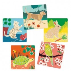 DJECO ΣΤΕΝΣΙΛ ΓΑΤΟΥΛΑ & ΧΑΡΙΤΩΜΕΝΑ ΖΩΑΚΙΑ 5ΤΜΧ 08820 DJECO ΣΤΕΝΣΙΛ ΓΑΤΟΥΛΑ & ΧΑΡΙΤΩΜΕΝΑ ΖΩΑΚΙΑ 5ΤΜΧ 08820