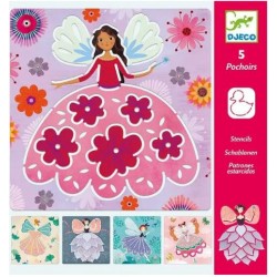 DJECO ΣΤΕΝΣΙΛ ΝΕΡΑΪΔΕΣ 5ΤΜΧ 08821 DJECO ΣΤΕΝΣΙΛ ΝΕΡΑΪΔΕΣ 5ΤΜΧ 08821