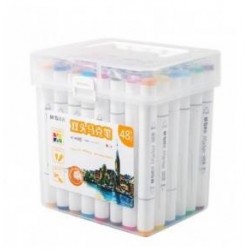 ΜΑΡΚΑΔΟΡΟΙ ΔΙΠΛΗΣ ΓΡΑΦΗΣ M&G 48 ΧΡΩΜΑΤΩΝ AMPV09D8 ΜΑΡΚΑΔΟΡΟΙ ΔΙΠΛΗΣ ΓΡΑΦΗΣ M&G 48 ΧΡΩΜΑΤΩΝ AMPV09D8