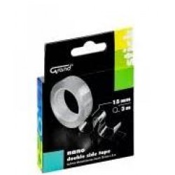 ΤΑΙΝΙΑ ΔΙΠΛΗΣ ΟΨΗΣ GRAND CLEAR NANO TAPE 15mm X 3m ΤΑΙΝΙΑ ΔΙΠΛΗΣ ΟΨΗΣ GRAND CLEAR NANO TAPE 15mm X 3m