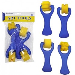 ΡΟΛΟ ΖΩΓΡΑΦΙΚΗΣ ΑΦΡΩΔΗ 4ΤΕΜ ΜΕ ΣΧΕΔΙΑ 13εκ. ΡΟΛΟ ΖΩΓΡΑΦΙΚΗΣ ΑΦΡΩΔΗ 4ΤΕΜ ΜΕ ΣΧΕΔΙΑ 13εκ.