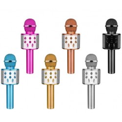 ΜΙΚΡΟΦΩΝΟ ΜΕ ΕΝΣΩΜΑΤΩΜΕΝΟ ΗΧΕΙΟ BLUETOOTH 23X8cm ΜΙΚΡΟΦΩΝΟ ΜΕ ΕΝΣΩΜΑΤΩΜΕΝΟ ΗΧΕΙΟ BLUETOOTH 23X8cm