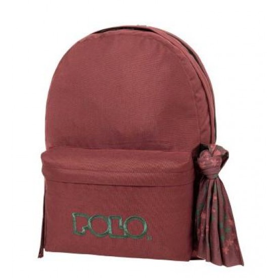 ΣΑΚΙΔΙΟ POLO ORIGINAL DOUBLE SCARF ΜΠΟΡΝΤΩ-ΚΥΠΑΡΙΣΣΙ 901235-3364