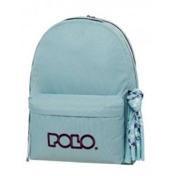 ΣΑΚΙΔΙΟ POLO ORIGINAL DOUBLE SCARF ΓΑΛΑΖΙΟ/ΜΩΒ 901235-5347