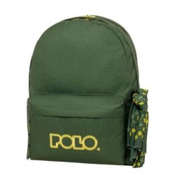 ΣΑΚΙΔΙΟ POLO ORIGINAL DOUBLE SCARF ΠΡΑΣΙΝΟ/ΚΙΤΡΙΝΟ 901235-6271