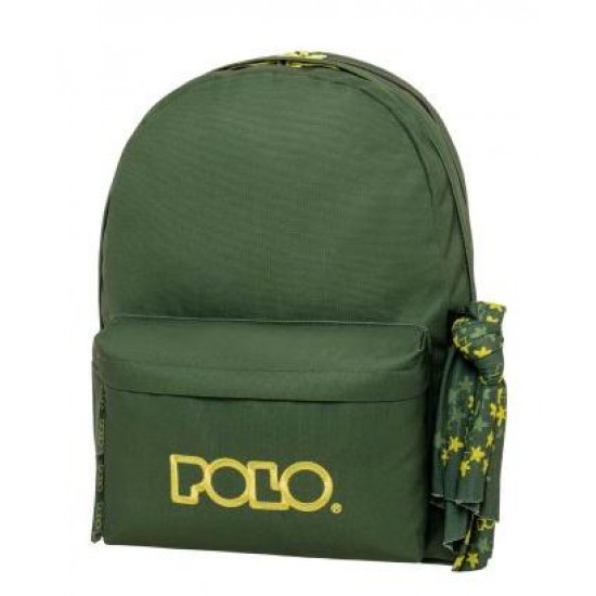 ΣΑΚΙΔΙΟ POLO ORIGINAL DOUBLE SCARF ΠΡΑΣΙΝΟ/ΚΙΤΡΙΝΟ 901235-6271 ΣΑΚΙΔΙΟ POLO ORIGINAL DOUBLE SCARF ΠΡΑΣΙΝΟ/ΚΙΤΡΙΝΟ 901235-6271