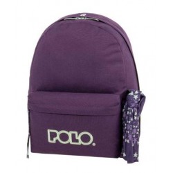 ΣΑΚΙΔΙΟ POLO ORIGINAL SCARF ΜΩΒ/ΤΥΡΚΟΥΑΖ 901135-4759